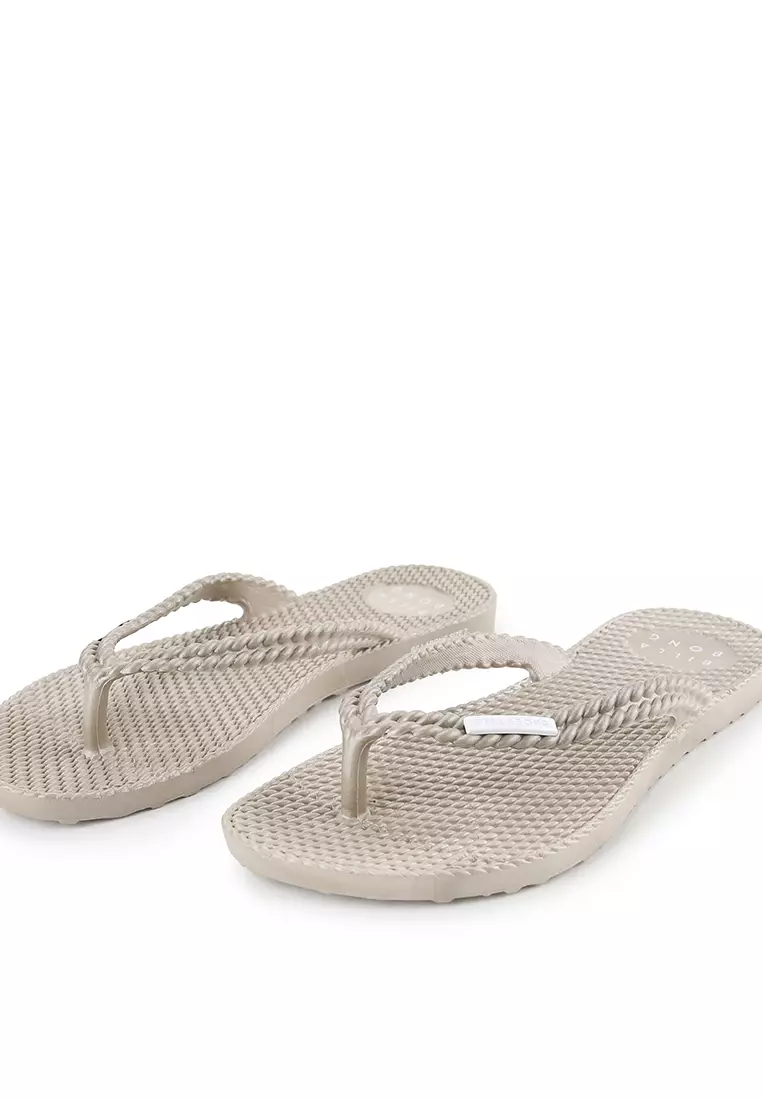 Kick Back Thong - Metallic