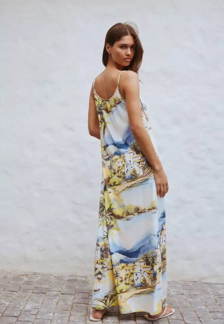 Thin Strap Maxi Dress