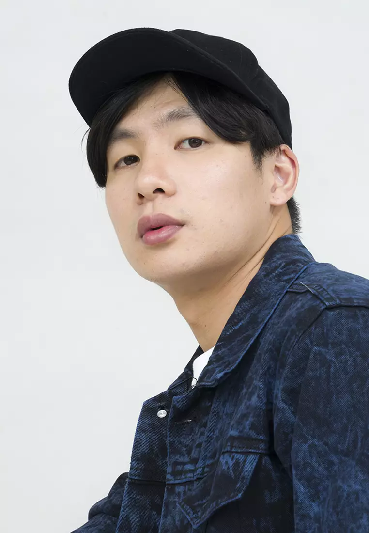 Topi Casual Polos Sport Besi Baseball Cap Tumblr Hat Hitam