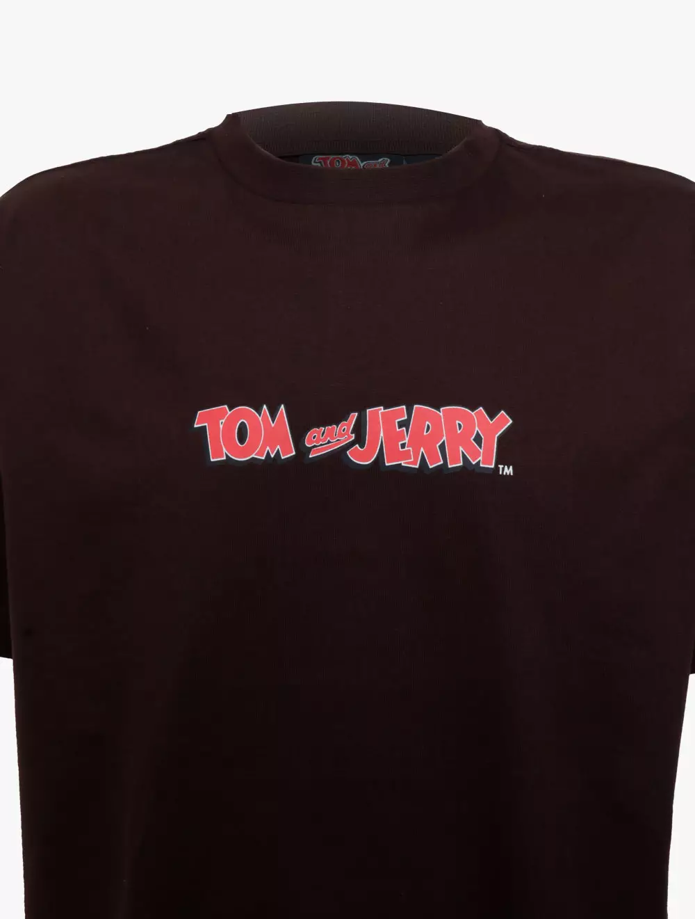 Cotton On - Atasan - Box Fit License T-Shirt - Lcn Wb Dark Oak/Tom And Jerry - Friends