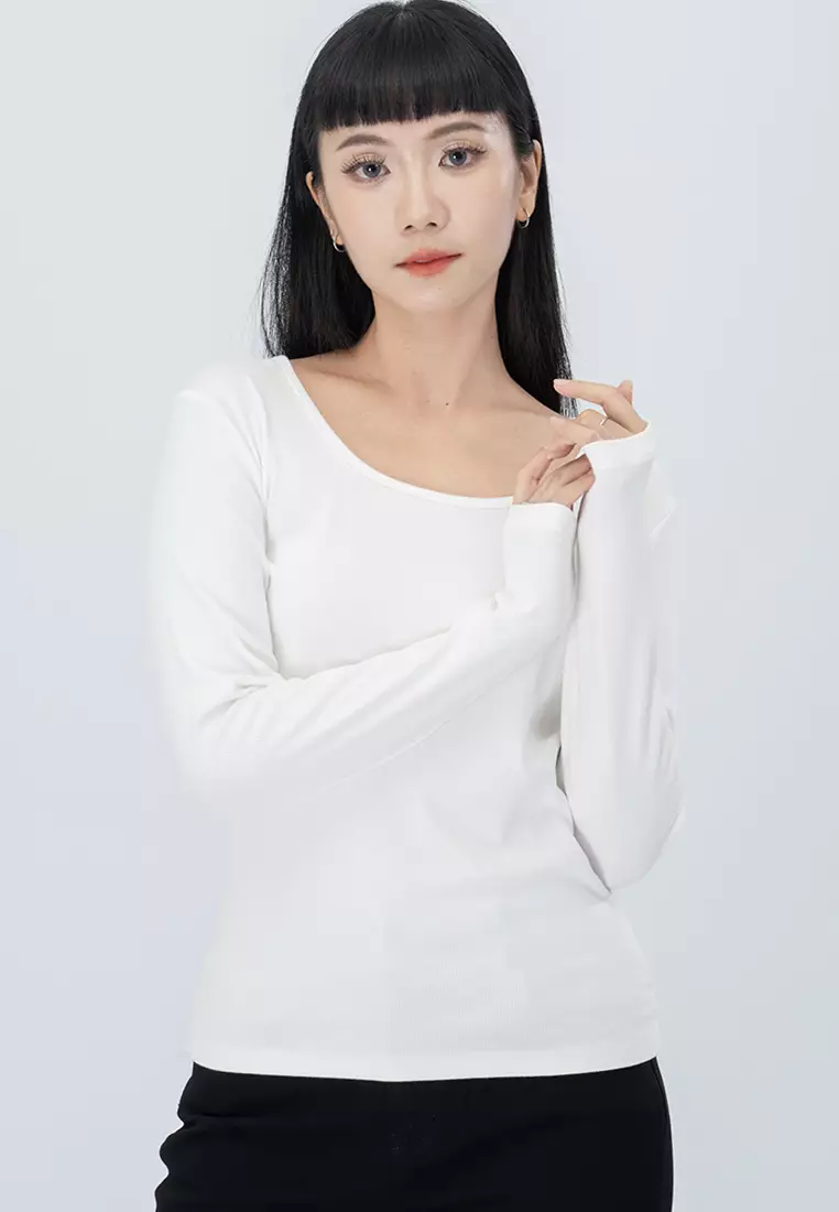 Cotton Long Sleeve Top