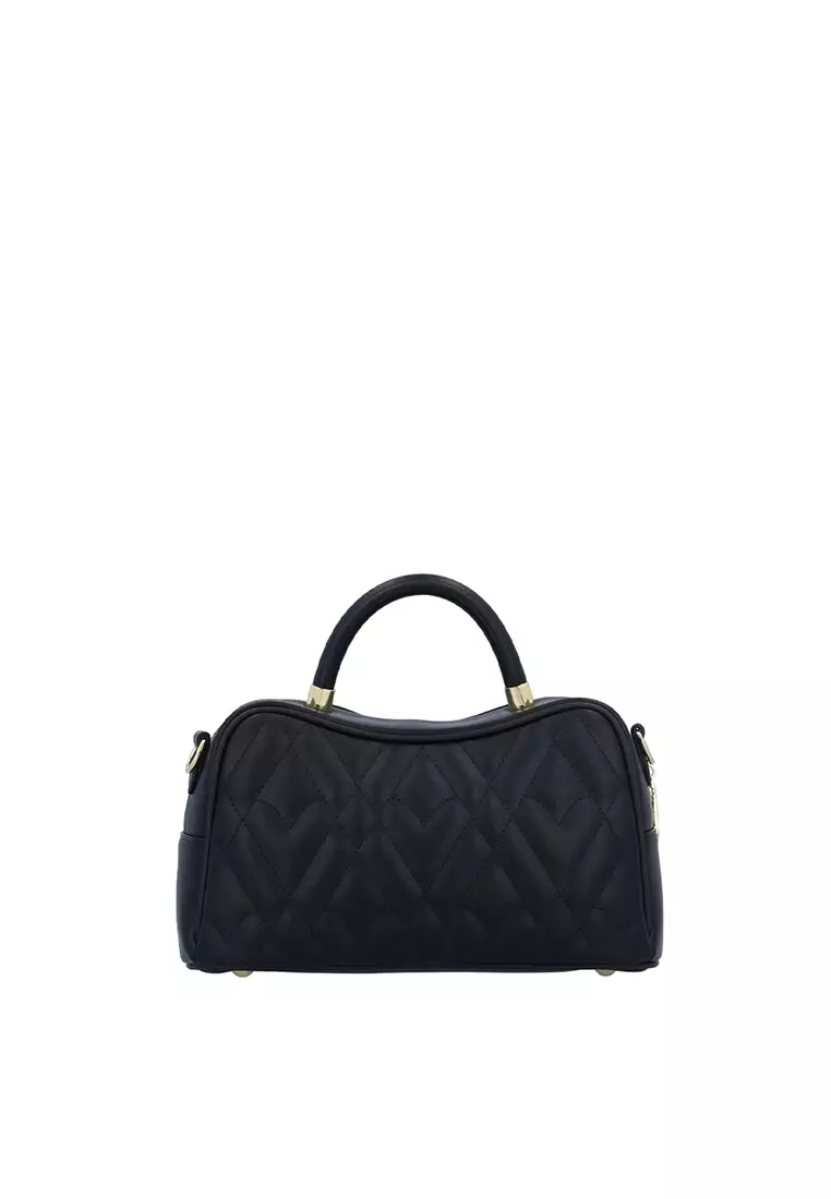 The Amora Top Handle Bag - Black