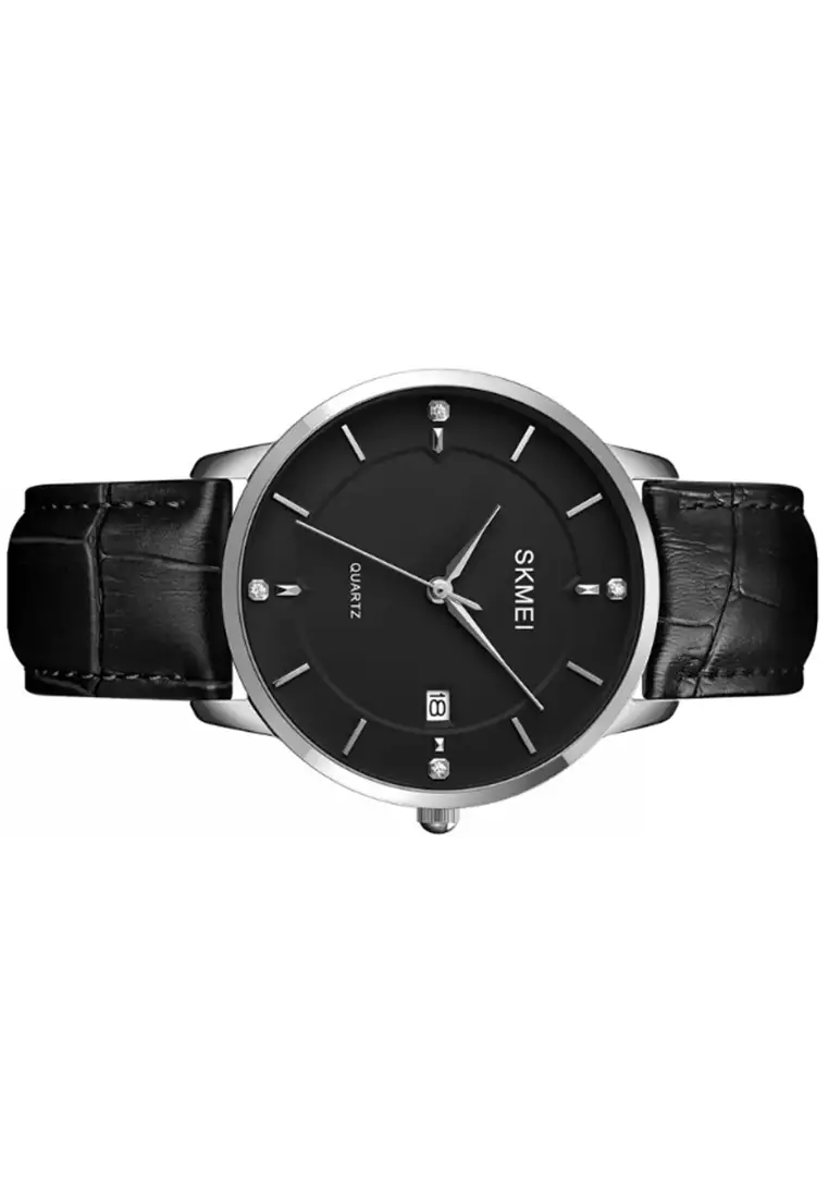 Jam Tangan Analog Pria Waterproof Strap Tali Material Leather BL11 ORIGINAL