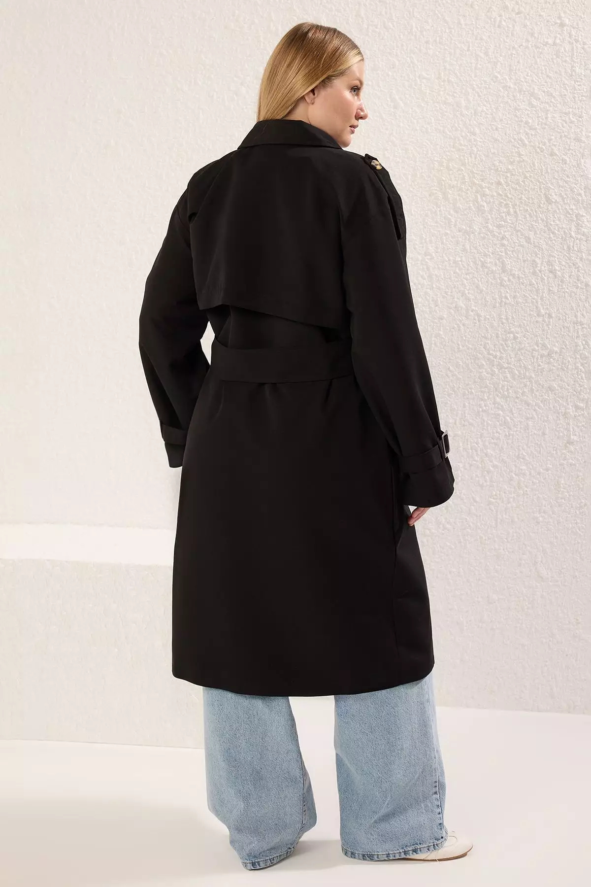 Plus Size Trench Coat
