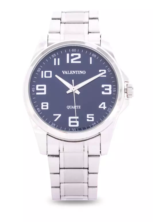 Analog Watch 20122238-Blue Dial - Sil Index