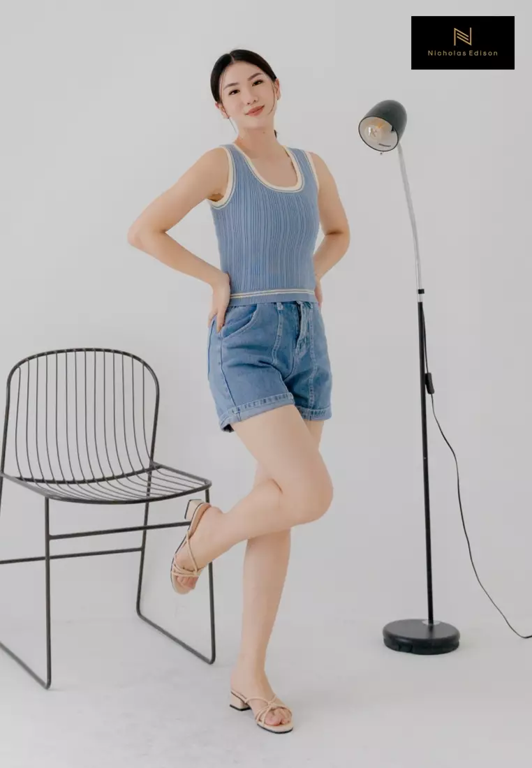 NIcholas Edison Heel Yafa Beige