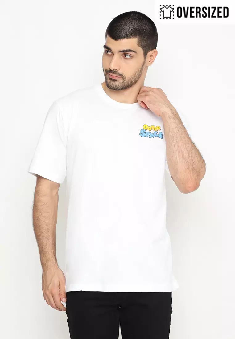 RBJ T-Shirt Cotton Combed Oversized Pria 2079350071