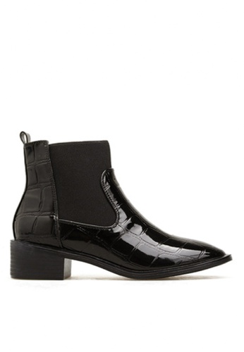 Twenty Eight Shoes black Elastic Band Ankle Boots VB1829 018F9SH4249B46GS_1
