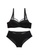 W.Excellence black Premium Black Lace Lingerie Set (Bra and Underwear) FC182US248E1B4GS_1