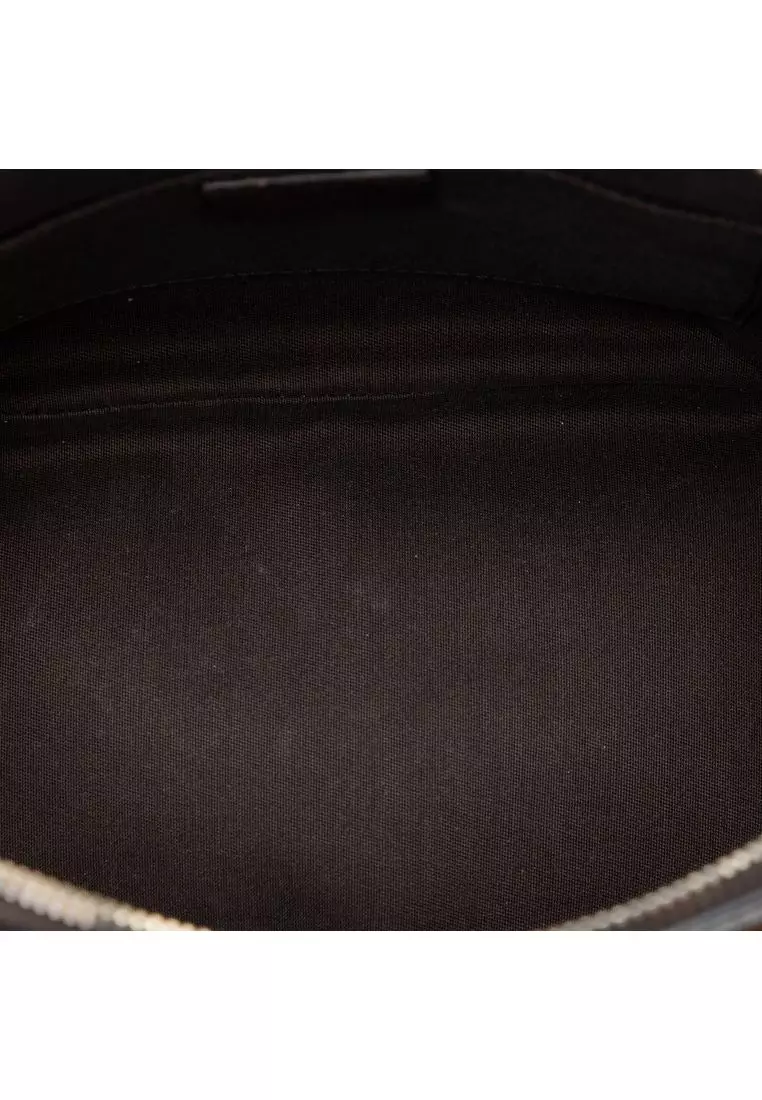 Pre-Loved Gucci Mini Gg Crystal Dome Satchel