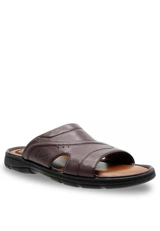 Slip On Faux Leather Classic Casual Sandals