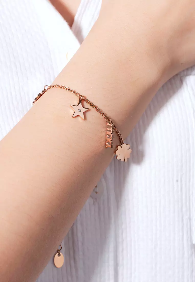 Lucky Star Charm Bracelet