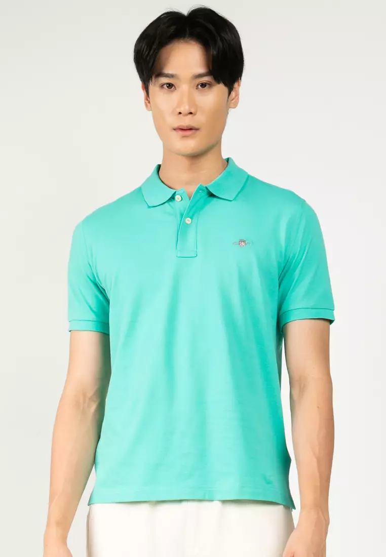 Regular Fit Shield Piqué Polo Shirt