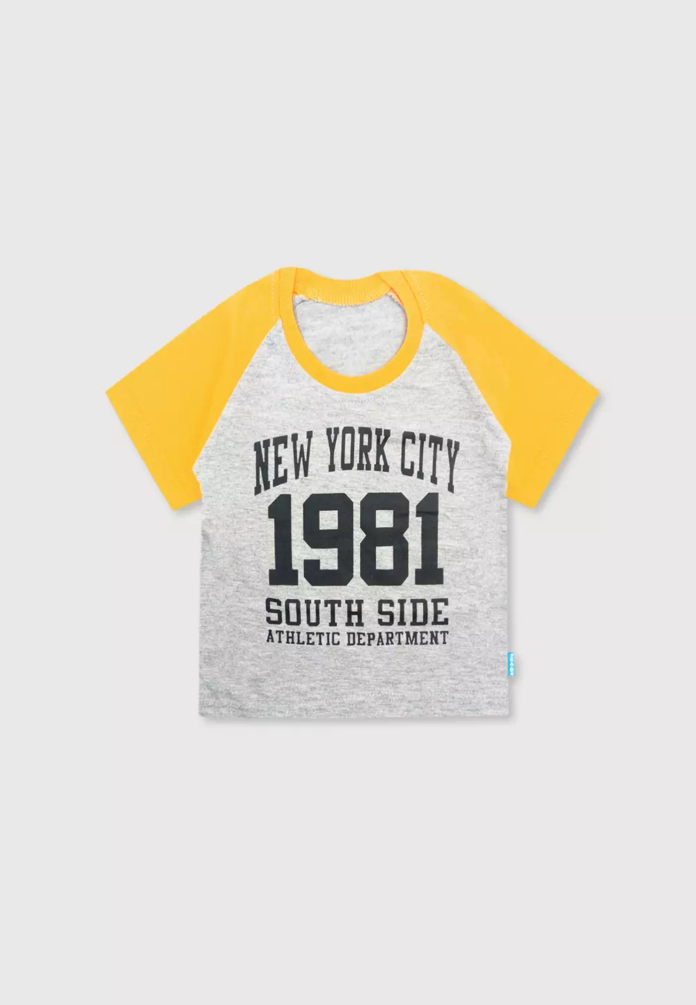 Wakakids Baju Bayi Anak Laki Laki Usia 6 Bulan Hingga 12 Bulan Setelan Celana Jeans Motif New York City 3315 Kuning