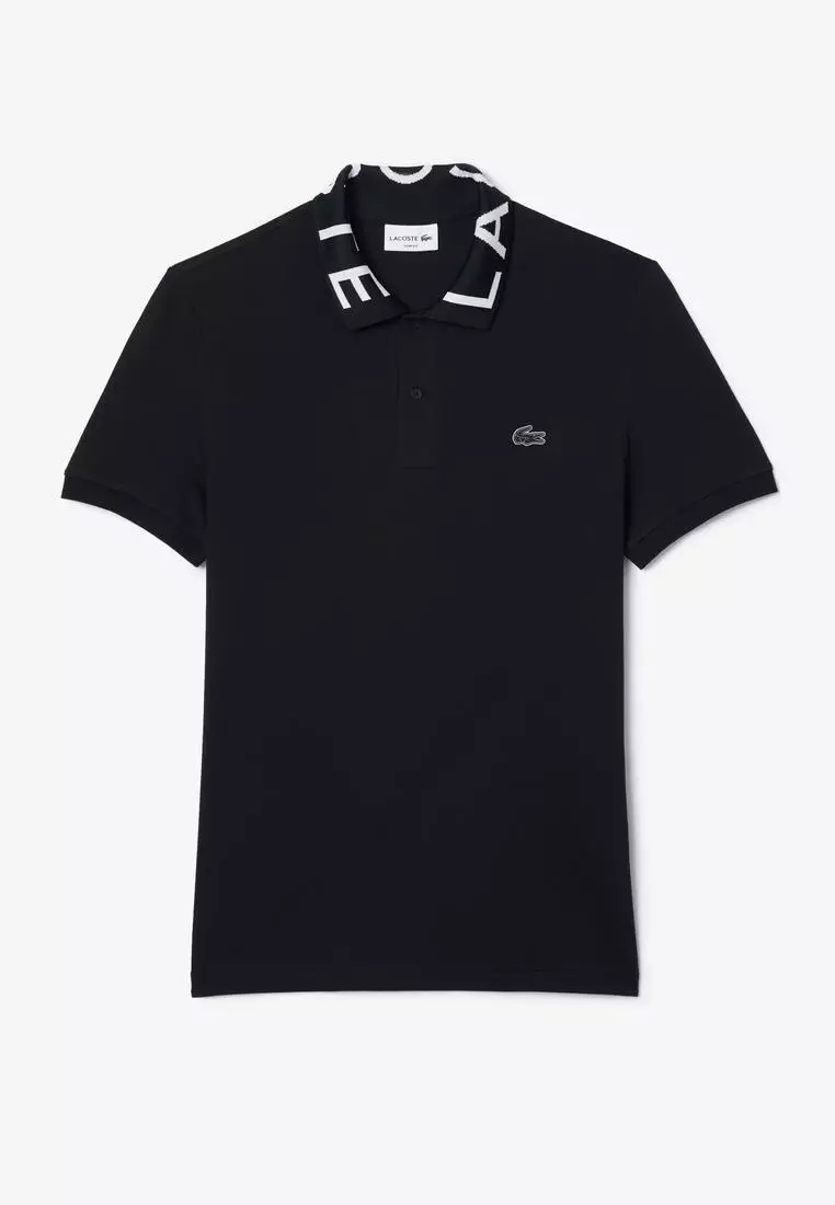 Lacoste Movement Jacquard Collar Polo