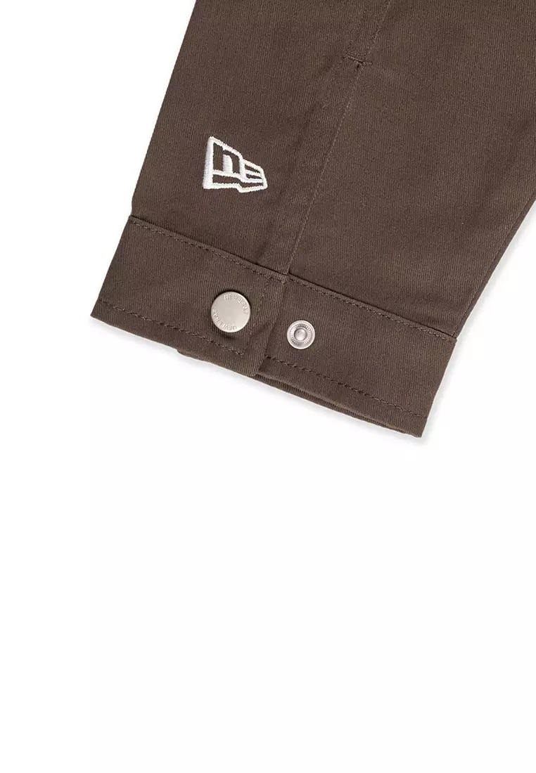 New Era Wordmark Basic Chocolate Jacket