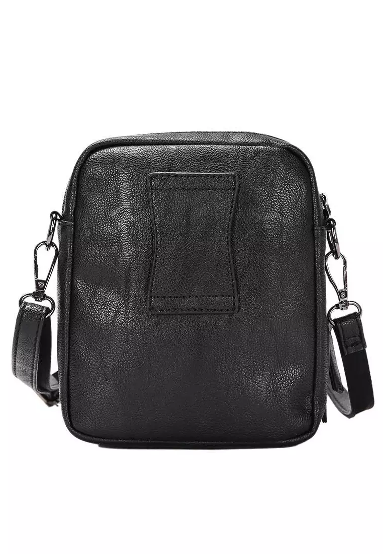 Lara Plain Zipper Cross Body Bag Black 2024 Buy Lara Online