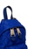 MOSCHINO blue Quilted Logo Backpack 11359AC90416F7GS_3