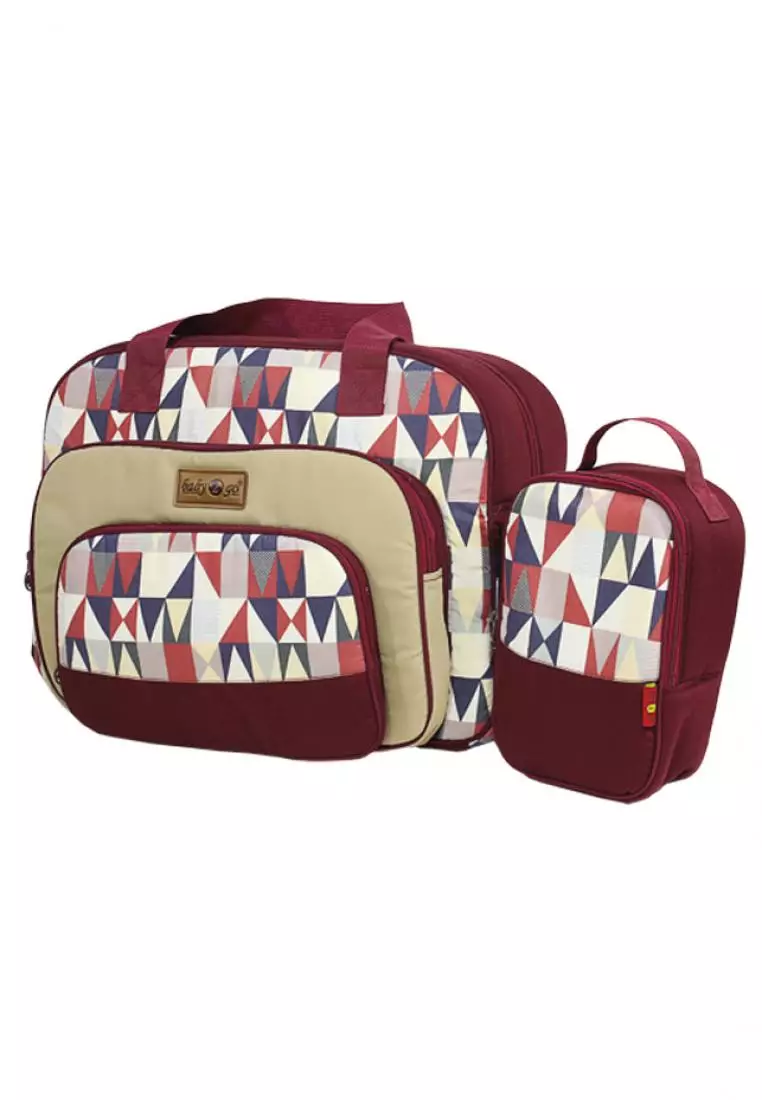 Jual Baby Scots Diapers Bag 2 Go + Cooler and Thermal Bag Diamond