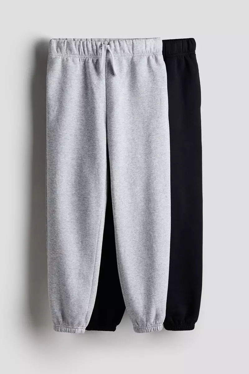 Buy H&M 2-pack Loose Fit sweatshirt joggers 2024 Online