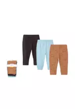 Brown, Blue, Grey
