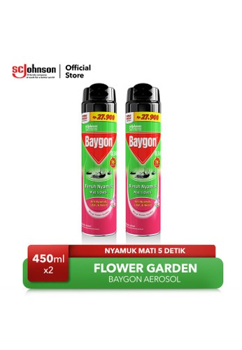 Baygon Baygon Aerosol Flower Garden 450ml x2 E171EESC6A2706GS_1