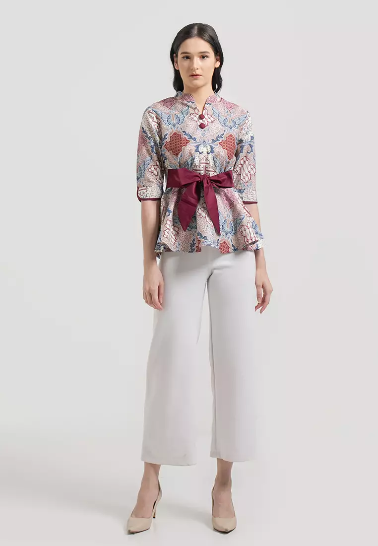 Hadinata Batik Wanita Blouse Nayla Gilby