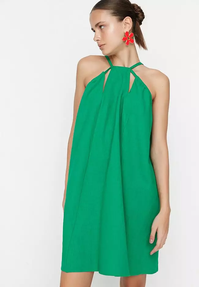 Buy Trendyol Halter Neck Dress 2023 Online ZALORA Singapore