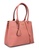 Unisa pink Faux Leather Convertible Tote Bag 8C5C7AC6480A03GS_2