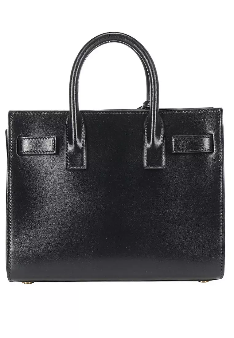 Saint Laurent Sac De Jour Nano Tote Bag in Black 2025 | Buy
