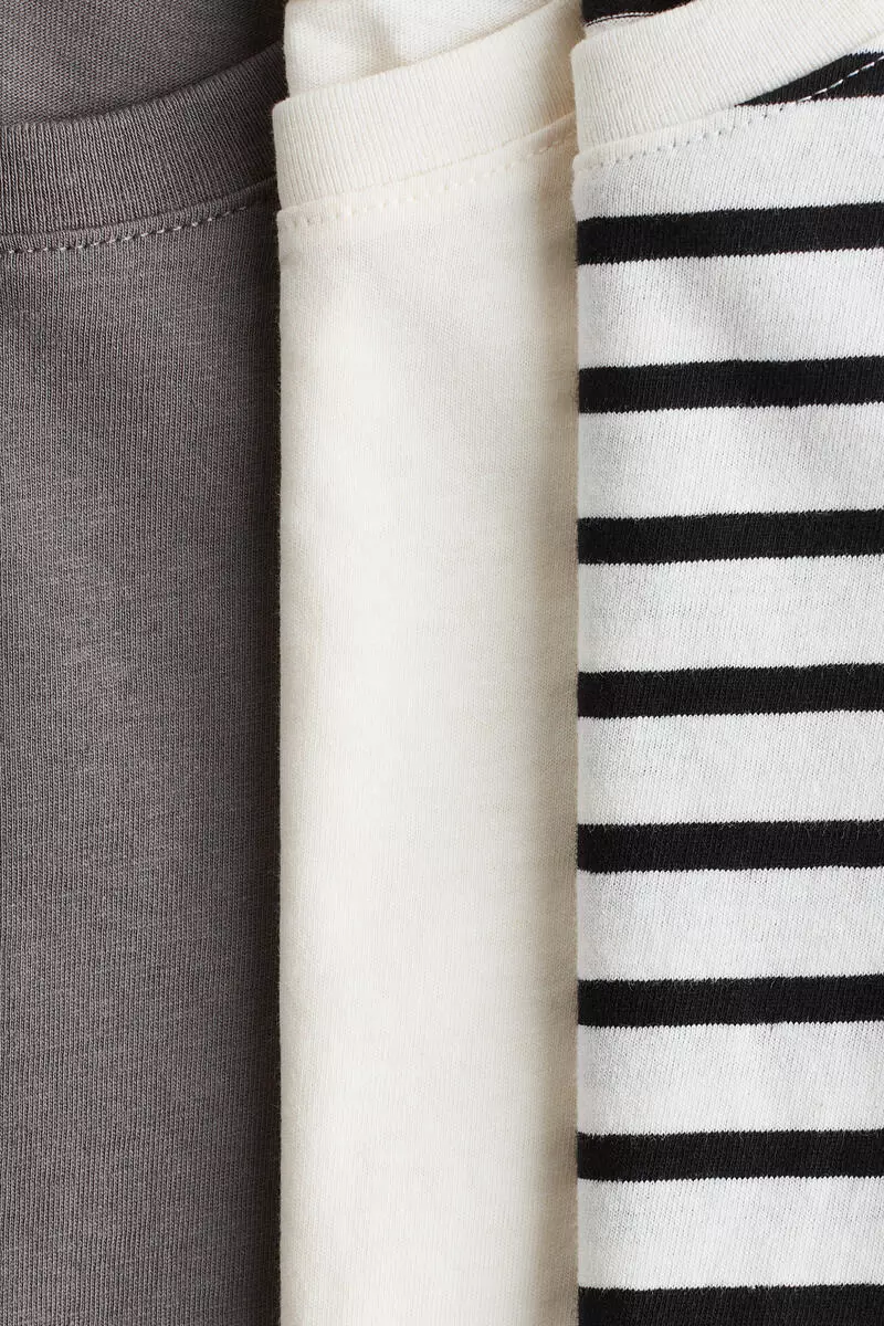 3-pack long-sleeved T-shirts