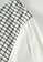 A-IN GIRLS black and white Fashion Checkered Stitching Chiffon Shirt 78C0FAAE18B1C4GS_8