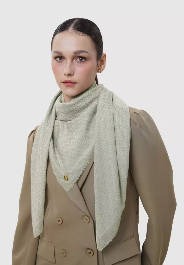 Interlock Voile Square - Cocoon