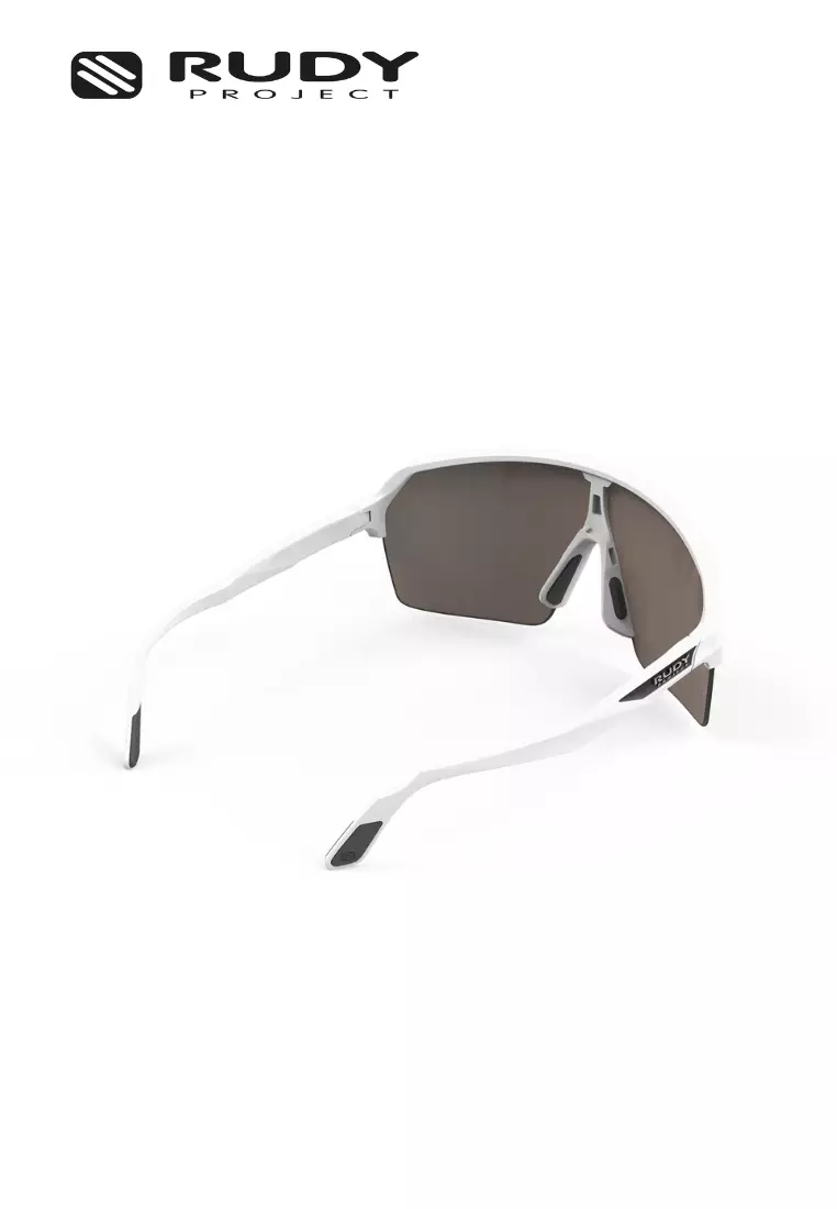 Spinshield Air Sports Performance Sunglasses – White Matte MLA Gold |