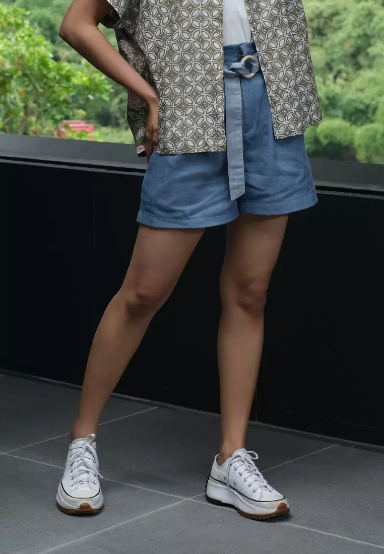 Nuria Denim Short Light