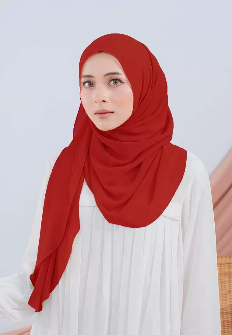 HIJAB INSTAN SABIYA - MAROON