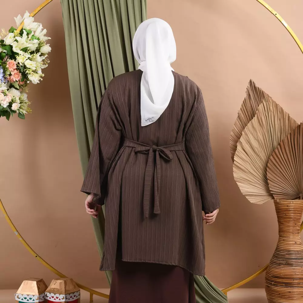 Mahira Jumbo Tunic - Mahogany M19424 R79S3