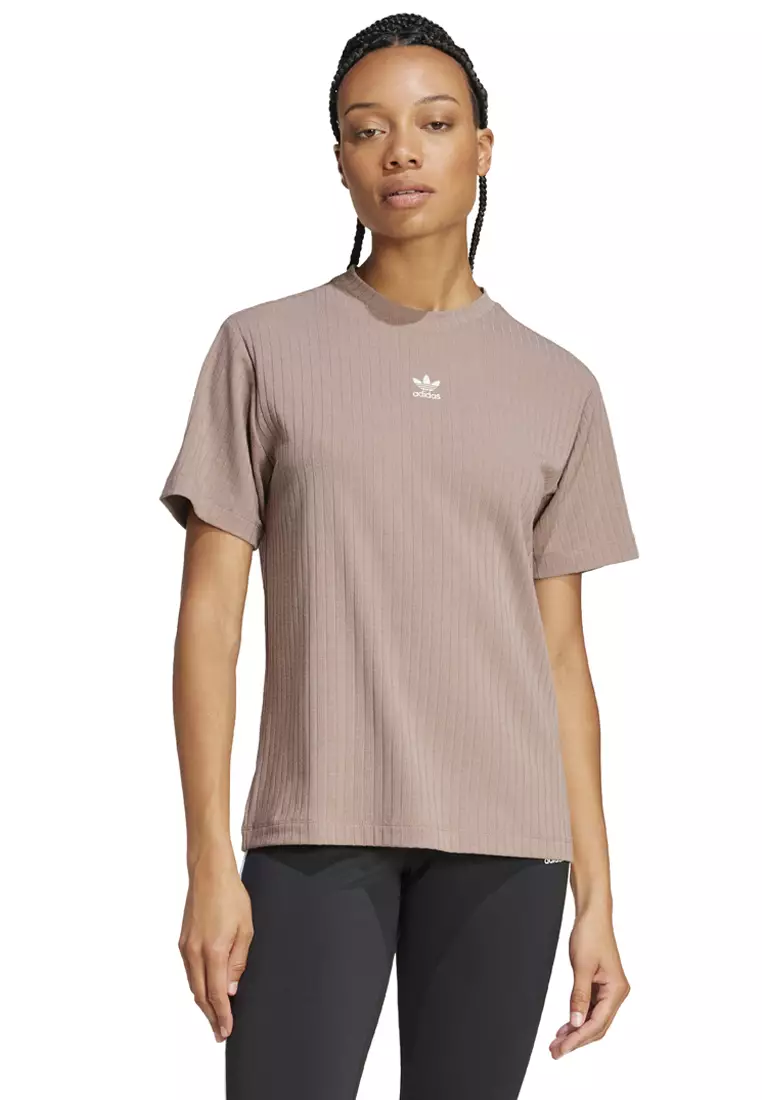 Buy ADIDAS Essentials Wide Rib T-Shirt Online ZALORA Malaysia