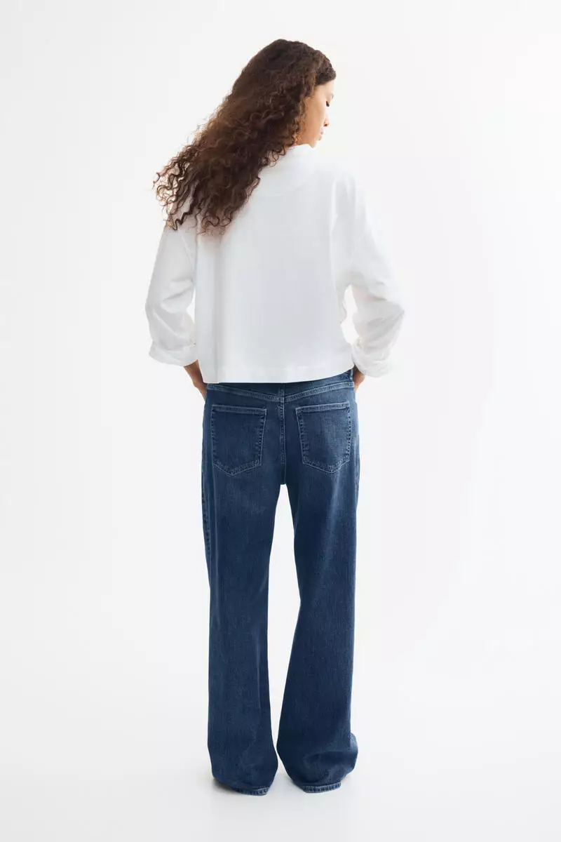 Wide High Waist Jeans