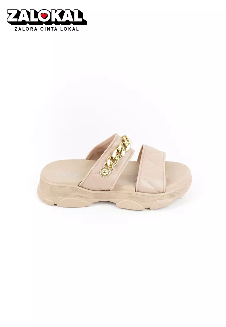 Blow Ivy Sandal Wanita 8891-1A3 BLWWI 0021 Bahan Full Karet