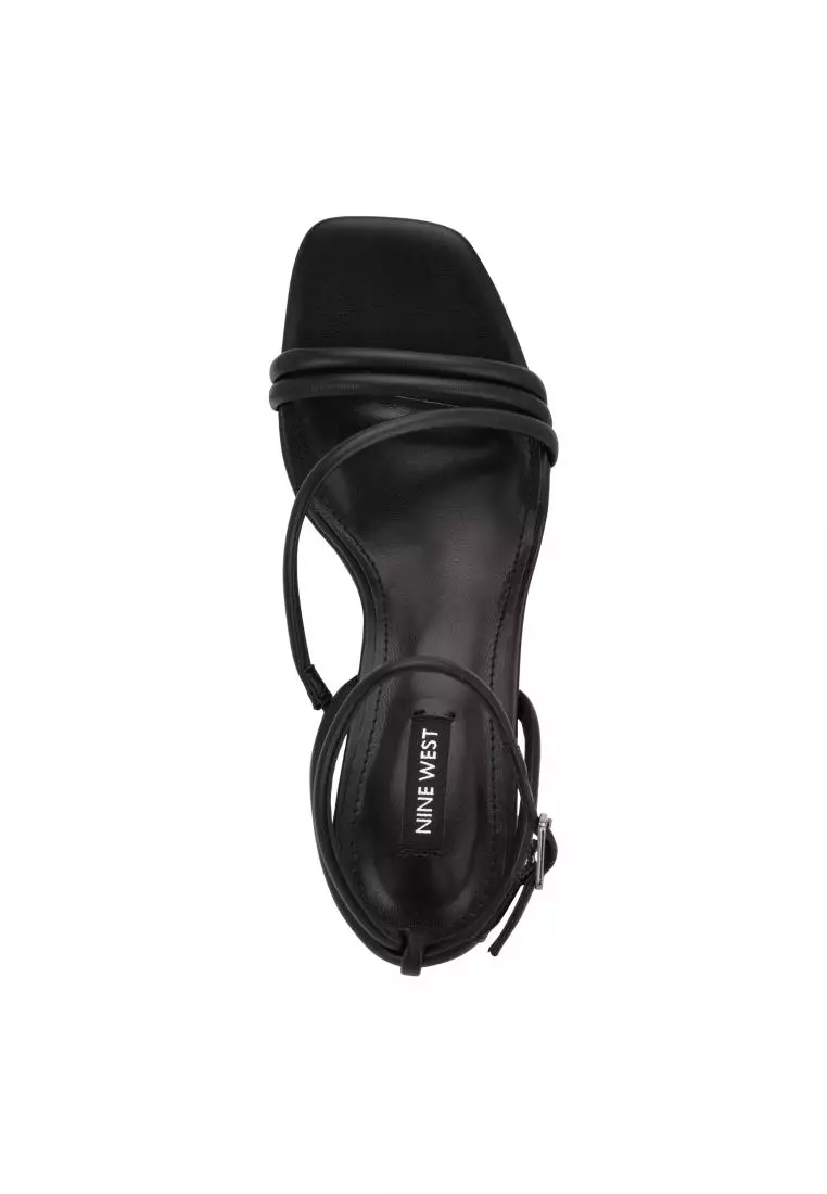 Buy Nine West Gloro Block Heel Sandals Black 2024 Online | ZALORA ...