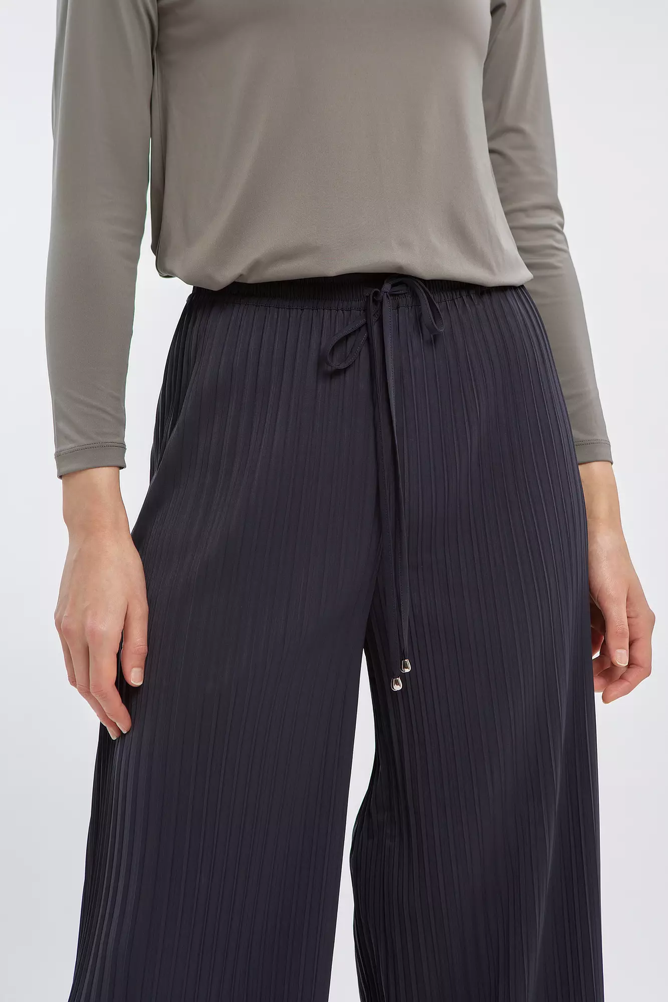 Minimal Janihe Pants Dark Navy WARNA DARK NAVY