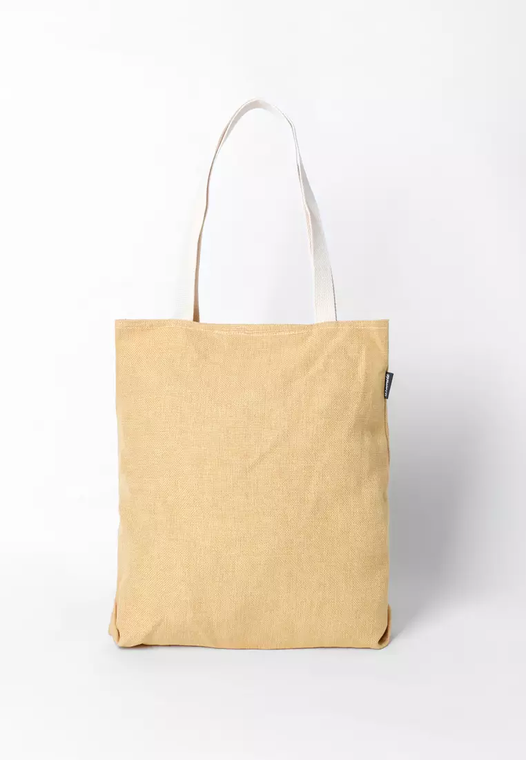 Totebag Wanita Tas Wanita Penutup Resleting Ellieja Series Mustard