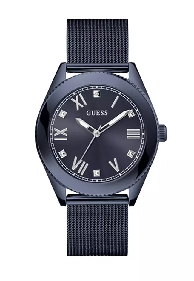 Guess watch 2024 metal strap