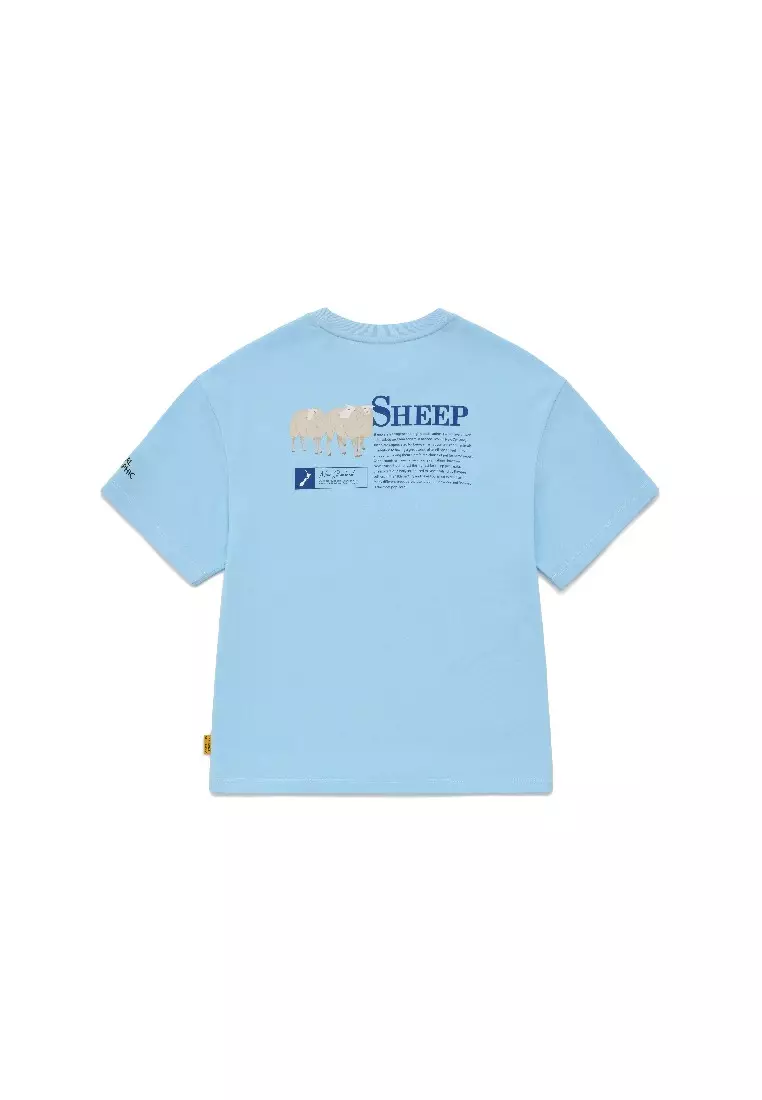 童裝動物圖案短袖T恤