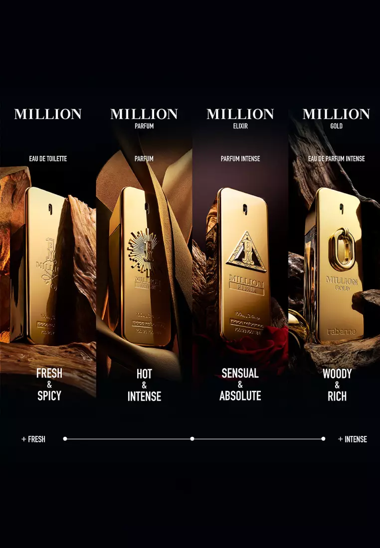 香水(男性用) rabanne MILLION GOLD Eau de Parfum 100ml Rabanne Million Gold EDP Intense 100ml | Takashimaya