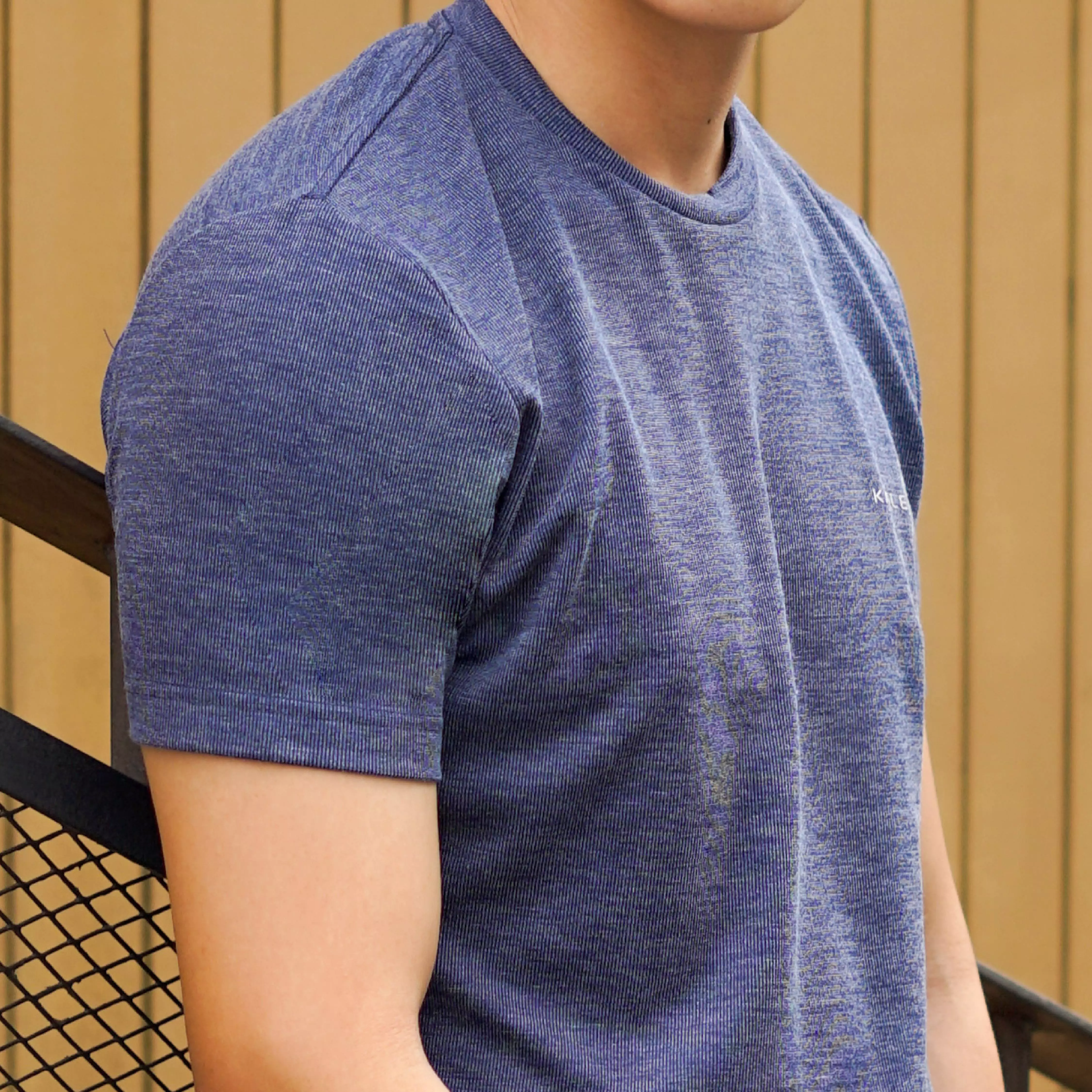 Kale Jovan Navy / Kaos Pria Basic Polos Lengan Pendek