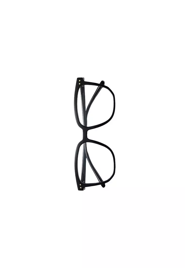 Kacamata Big Frame Anti Blue Light Radiasi Komputer PC ORIGINAL - Black
