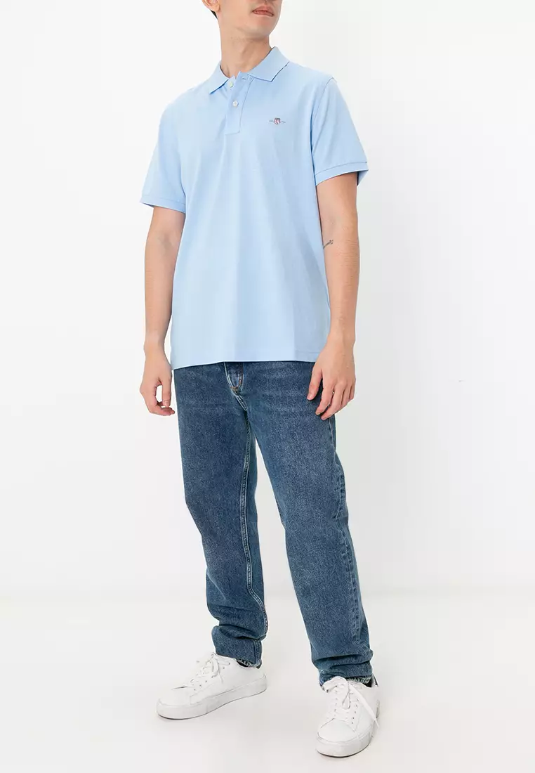 Regular Fit Shield Piqué Polo Shirt