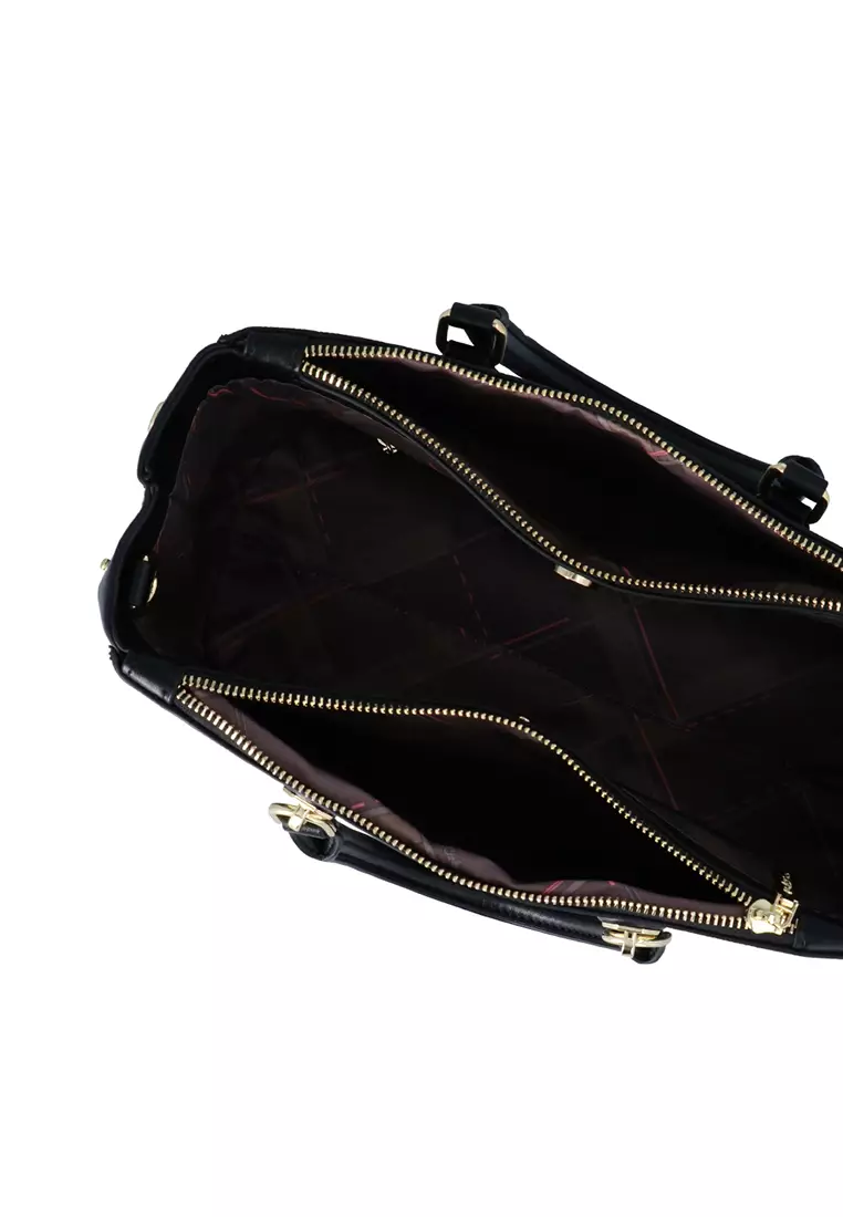 CR Isla Top Handle Bag - Black